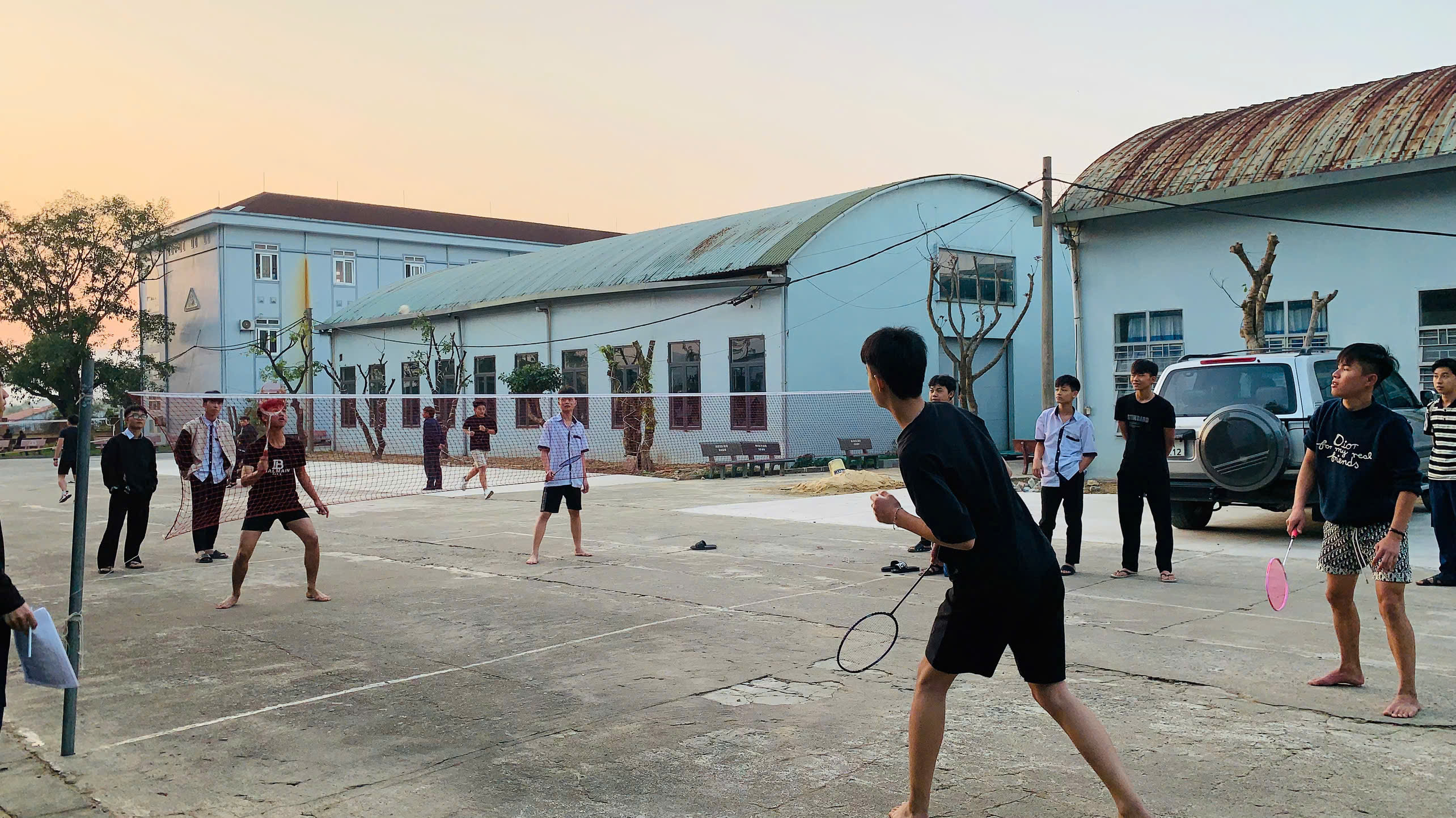 Cầu lông trong hội thao